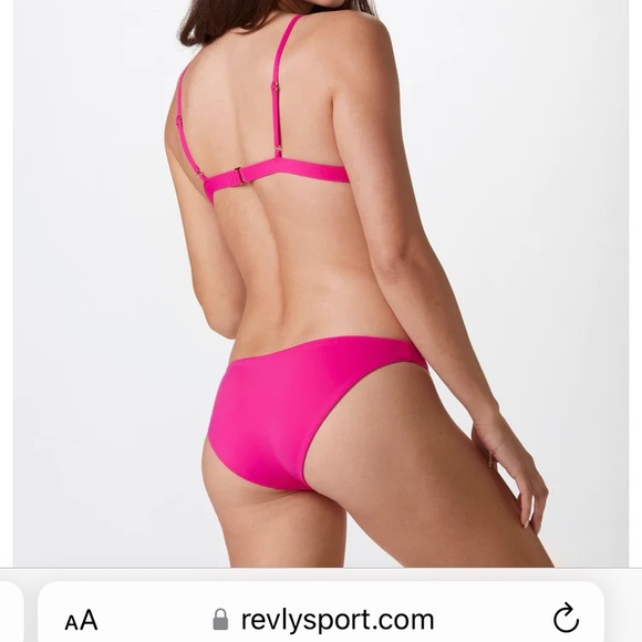 NWT Revly Sport Leigh Bottoms size M, Hot Pink - Picture 7 of 9